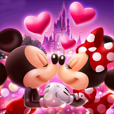 China Modern 3d Cartoon Animal Pictures Mini Mouse Wall Decoration Painting for sale