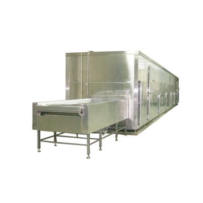 China food & Beverage Freezer Plant Fluidized Tunnel Fluidized Freezer for sale