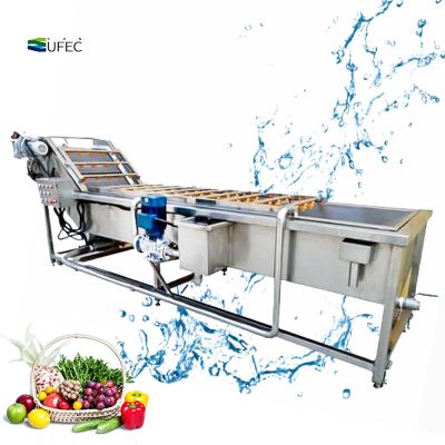 China High Efficiency Bubble Cleaning Machine For Fruits And Vegetables for sale