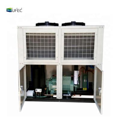 China Refrigeration Parts FLSV-280 V Shape Box Shaped Air Cooled Condenser / Air Cooled Condenser for sale