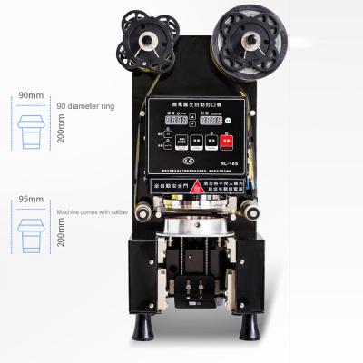 中国 高速PET Automatic Bubble Tea Cup Sealing Machine 110V 50Hz 200kg 販売のため