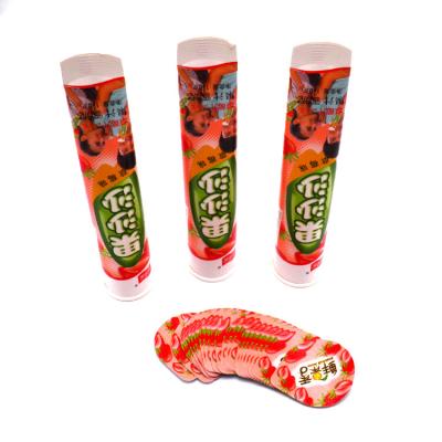 China Custom Printing  22mm To 144mm Aluminum Foil Lid Paper Tube 120 Micron for sale