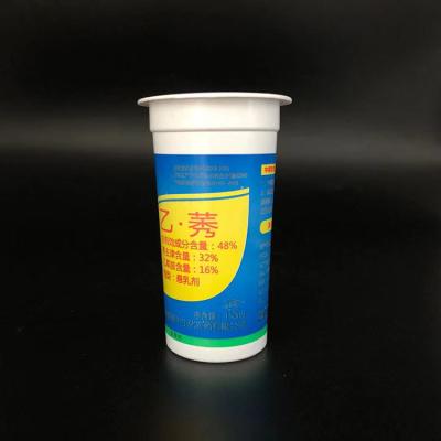 China van het Roomijspotten van 220ml 7oz Beschikbare Witte de Yoghurt Plastic Koppen Te koop