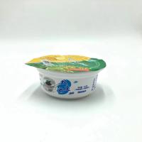 China Las tazas amistosas del yogurt congelado de Eco 8 onzas pre cortaron resistencia de la grieta de la tapa en venta