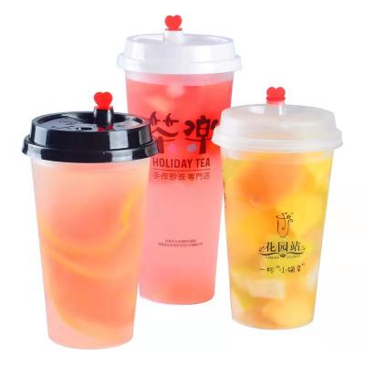 Cina Tazza di tè di plastica della bolla di Oripack pp 360ml a 1000ml in vendita