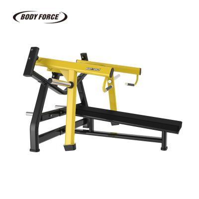 China Powder-Coated Steel Laydown Chest Press / Hot Sale Fitness Equipment Machines Bodybuilding BODY STRENGTH for sale