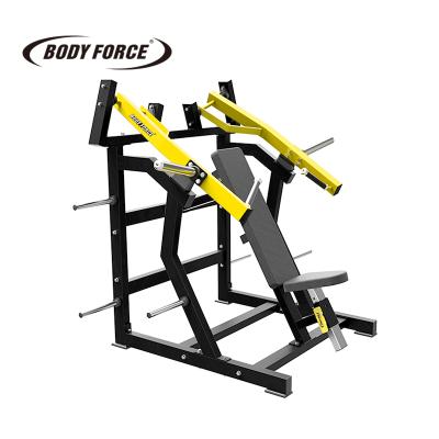 China New Powder-Coated Steel Strength Equipment Gym Equipment Commercial Training Seat Incline Chest Press BODY STRENGTH for sale