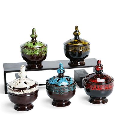 China Chinese Incense Censer Incense Burner Chinese Ceramic Sandalwood Incense Furnace Incense Incense Burner for sale