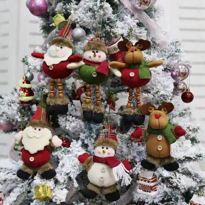 China Claw Machine Doll Christmas Decorations Christmas Gifts 2020 Toys Plush Doll Furniture Decorations Small Pendants for sale