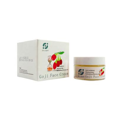 China Private Label Goji Berry Moisturizer Beauty Face Cream Body for sale