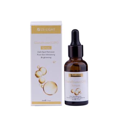 China Skin Brightening Serum GSH Whitening Skin Care Face Serum for sale