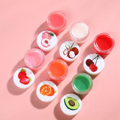 China Wholesale Moist Natural Fruit Flavor Private Label Cute 6 Color Lip Balm for sale