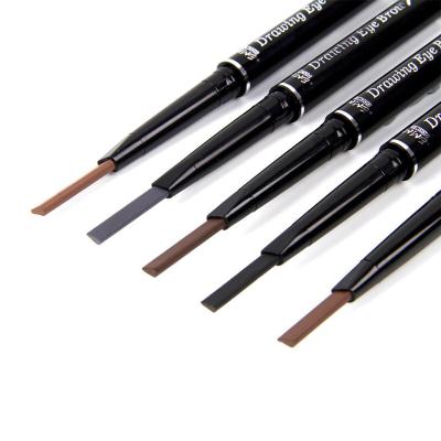 China New Product Waterproof Private Label Waterproof Microblading Slim Eyebrow Pencils With Brush for sale