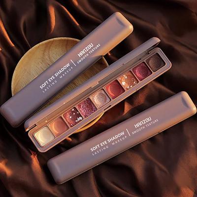 China Hot Selling High Waterproof Pigmented Mini Waterproof Makeup Nude Eyeshadow Palette for sale