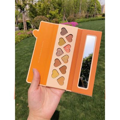 China Waterproof Eye Makeup High Pigmented OEM Cosmetic Metallic Eyeshadow Palette for sale