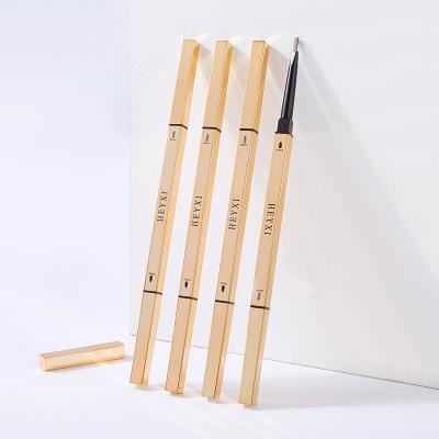 China China factory price vegan waterproof long lasting thin eyebrow pencil with brush for sale