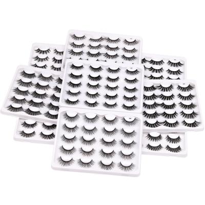 China Easy Wholesale Professional 3d Mink Group Eyelash Extensions for sale