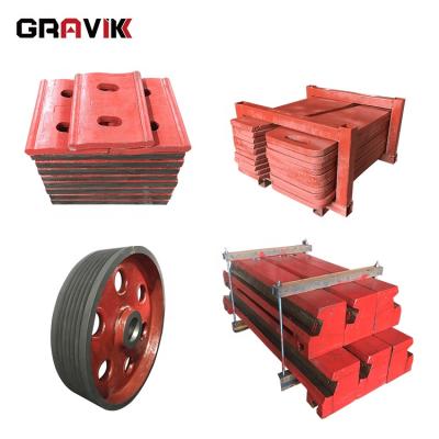 China energy & Mining PE400X600 PE750X1060 Shanghai shanbao jaw crusher parts for sale