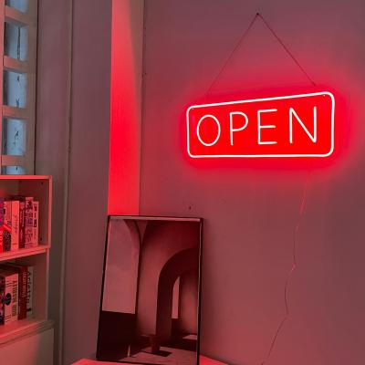 China Buildings OPEN Neon Signs Shop Business Sign, Handmade Custom Company for Store Signage Light Fast Delivery Store Decor for sale