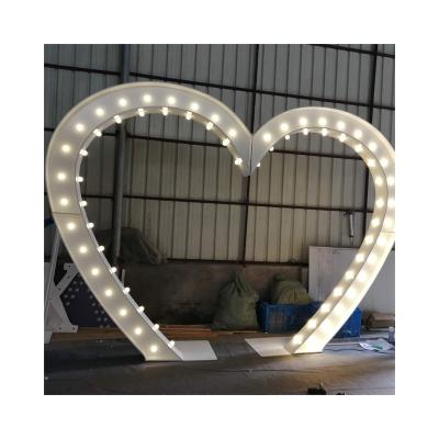 China Wedding Custom Alphabet Marquee Lighting Wedding Love Letters L M Mrs for sale