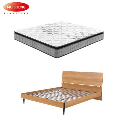 China 2022 Cooling Modern Hotel Use Double Pocket Spring Memory Foam Bed Mattress Price for sale