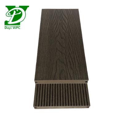 China Wholesale Waterproof Custom Wooden Composite Decking Wpc Parquet Laminate Laminate Solid Exterior Flooring From China for sale