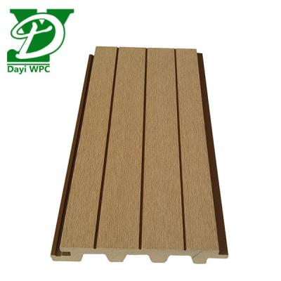 China Waterproof Good Price Composite Wooden Plz Recinzione Boards Outdoor Hollow M-style WPC Decking For Wholesales for sale