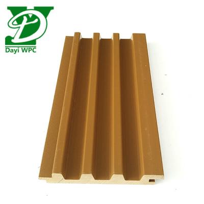 China Waterproof Strong Waterproof Wood Compound Tiles Exterior Hollow Balcony Floor Panel WPC Decking For Decoration for sale