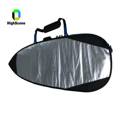 China OEM Unisex PE Tarpaulin Surfboard Cover Surfboard Bag For Shortboard for sale