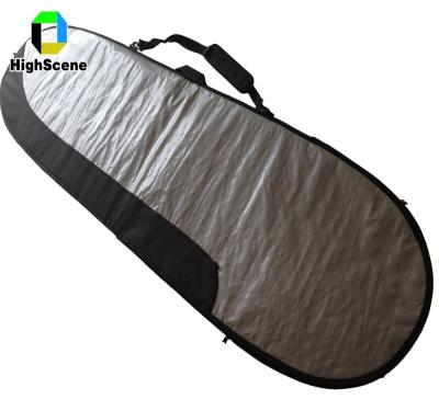 China Unisex PE Tarpaulin Surfboard Cover Surfboard Bag Longboard Bag for sale