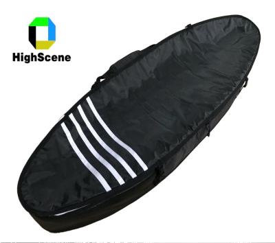 China 420D Polyester Custom Double Surfing Surfboard Cover for sale