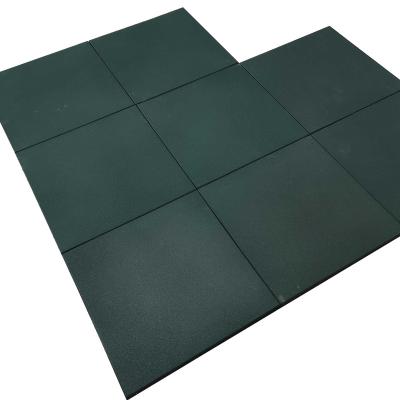 China Newest High Quality Floor Mat Flooring 25MM Rubber Anti-slip Customizable For Gym Club for sale