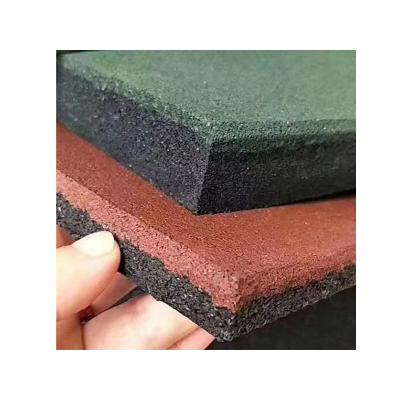 China Latest Cheap Used Rubber Playground Flooring Tile / Anti - Slip Mat Sporting Goods EPDM Mat for sale