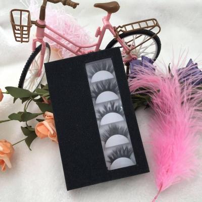 China Wholesale lashes3d private label natural 3d 5d 25mm lashes full strip mink lashes fluffy eyelashes with logo for sale