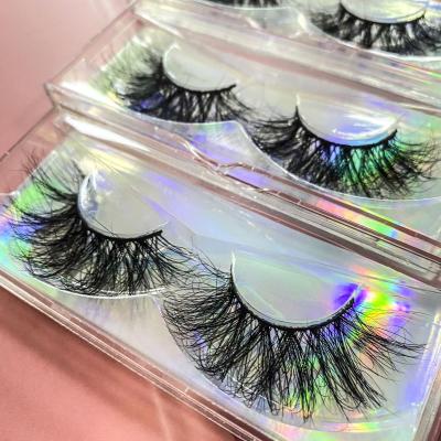 China High Quality Luxury Wholesale Crisscross Create Your Own 3d 5D Mink 15mm Mink Lashes Brand Eyelashes for sale