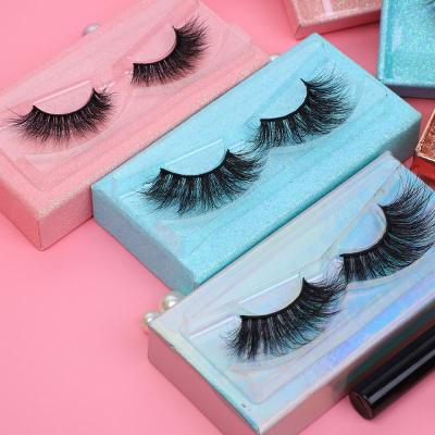 China 15mm Crisscross Label Fluffy Box Mink Eyelashes Packaging 3d Mink Eyelash Lashes Wholesale Private for sale