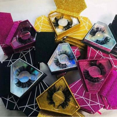 China Tapered Eyelash Fabrics Custom Packing Handmade Eyelash 3d Charming Silk Lashes Lashes for sale