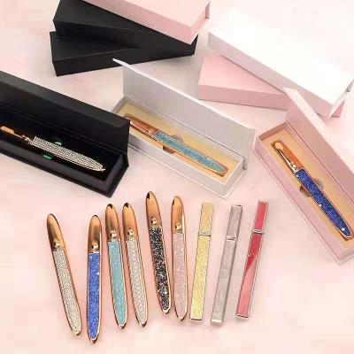 China Waterproof 5 Pairs New Arrival Glue Eyeliner Pen Eyelash Suit 3d Liquid Magic Magic Glue Eyeliner Pen Eyelash for sale