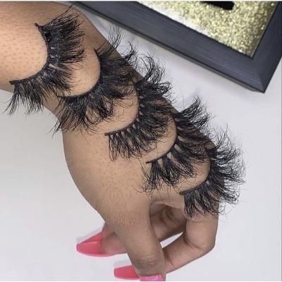 China Wispies 4D01 3D False Eyelashes Vendor Customized Boxes Silk Lashes Natural Tapered Effect Styles Cheap Lashes for sale