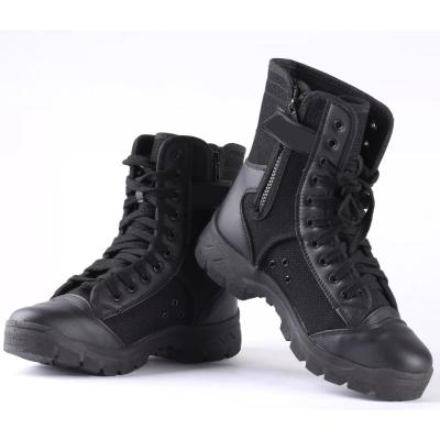 China Mens Military Shoes Mens Military Army Shoes Comfortable Police Shoes Black With All Size zu verkaufen