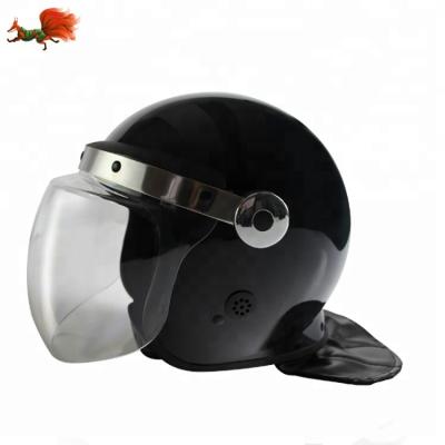 중국 Anti Riot Helmet Helmet Anti Riot Equipment Police Helmet With Curved PC Sun Visor 판매용