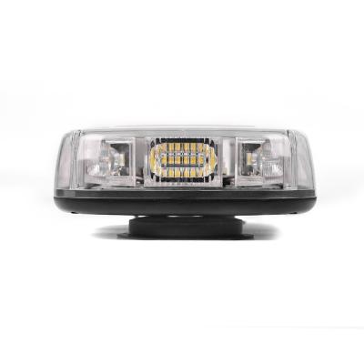 China High Power 36w 12 inch Warning White Amber Colors With 26 Beam Pattern Strobe Flashing Warning Light for sale