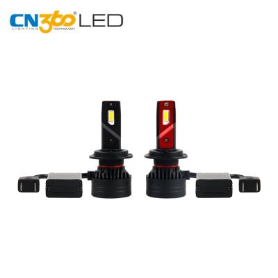 China Automobile lamp CN360 good quality F-3 NEW high power thrown led headlight bulb 45w 10000lm led car light h7 for sale