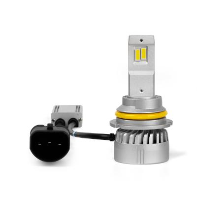 China Smart Automobile Lamp Temperature Control Driver Car Headlight Kit 9007 Led Bulb for sale