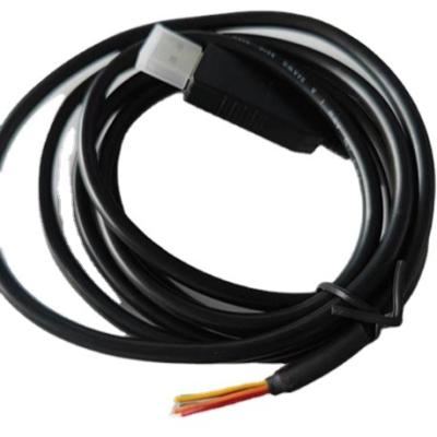 China FTDI TTL-232R-3V3 Standard USB Data Cable /IEEE 1394 USB Data Cable Recessed Serial Conv 3V3 0.1