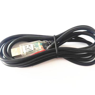 China FTDI Standard TTL-232RG-VREG3V3-WE USB Recessed Serial Wire End 3V3 250mA USB Cables / IEEE 1394 Cable for sale