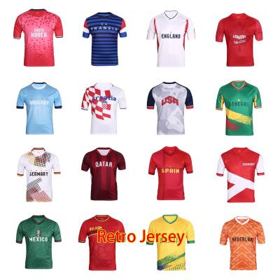 China Shirts & Tops Custom Football Shirt Manufacturer Soccer Jersey Football Shirt Thailand SDS-044 Uniform Thailand for sale