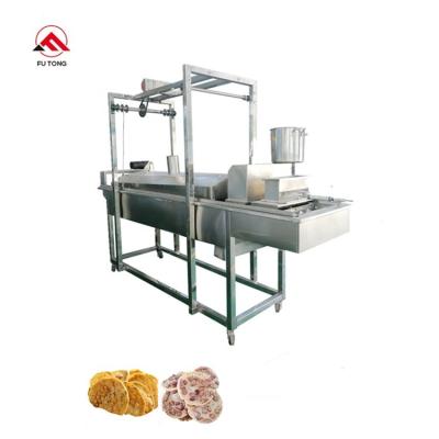 China Rempeyek Frying Machine Commercial Customized Peanut Cookies Harga Pabrik Rempeyek Kacang Mesin Peyek Teri Mesin Kacang Rempeyek Dari Surinam for sale