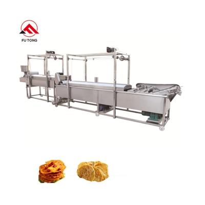 China Rempeyek Frying Automatic Commercial Rempeyek Molding Machine Teri Rebon Ebi Mesin Rempeyek Mesin Peyek Kacang Tanah Renyah for sale