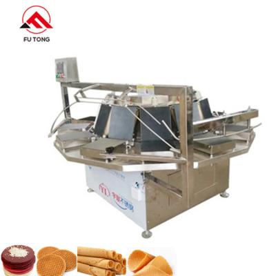 China food & Beverage Factory Comercial Wafer Machines oblea baker machine maquina de cono de galleta / maquina de la hare de que oblea de helado for sale